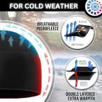 Military Black Tactical Beanie – 100% Fleece Watchman Cap, Multi-Season Warm Headwear