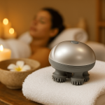 OSK-701 Rechargeable Smart Scalp Massager – Portable Electric Head & Hair Care Device for Stress Relief & Relaxation