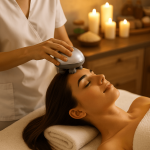 OSK-701 Rechargeable Smart Scalp Massager – Portable Electric Head & Hair Care Device for Stress Relief & Relaxation