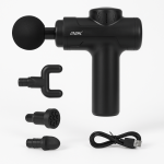 MDHL Mini Massage Gun – Lightweight Deep Tissue Muscle Massager with 4 Heads & Adjustable Speeds